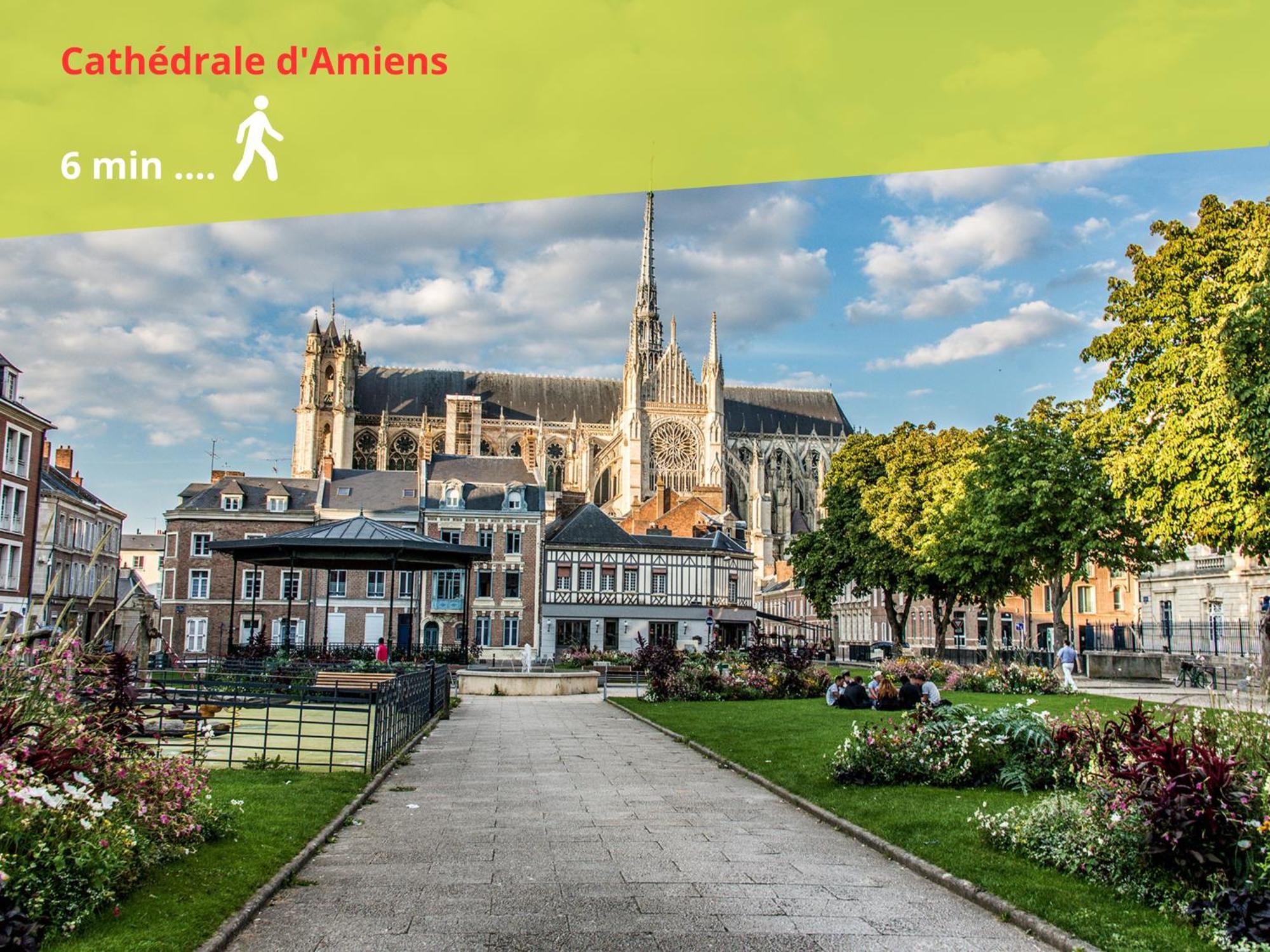 Vue Cathedrale, Beffroi, Netflix En Hyper Centre Lejlighed Amiens Eksteriør billede